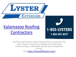 855lysters.com - Kalamazoo Roofing - Kalamazoo Roofing Contractors