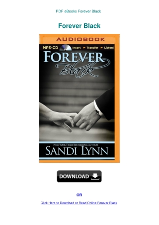 PDF eBooks Forever Black