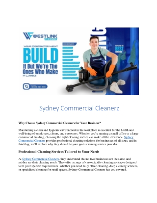 Sydney Commercial Cleanerz
