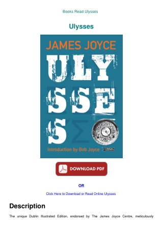 Books Read Ulysses