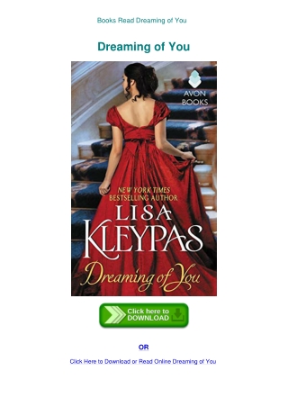 Books Read Dreaming of You