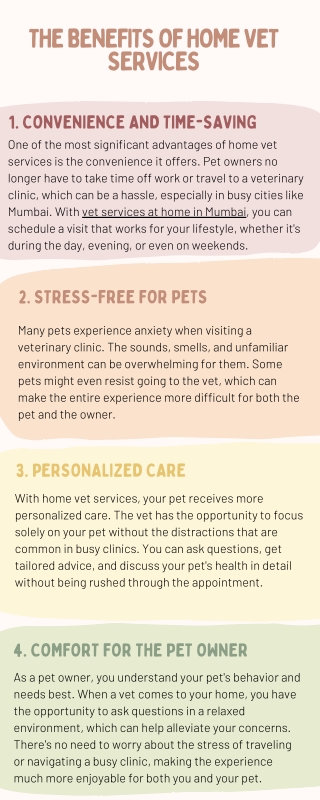 The Benefits of Home Vet Services
