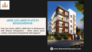 2BHK and 3BHK Flats in Bhubaneswar