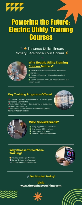 Enhance Your Skills with Electric Utility Training Courses