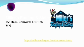 Ice Dam Removal Duluth MN