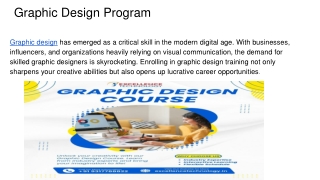 Graphic Design Program