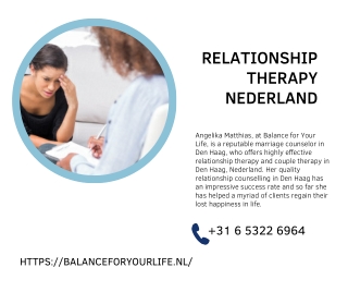 Relationship Therapy Nederland