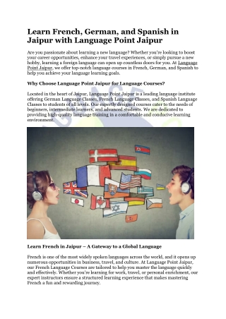 Best German Language Institute