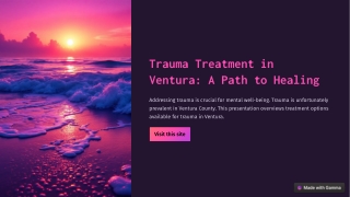 Channel Islands Mental Health Treatment Center