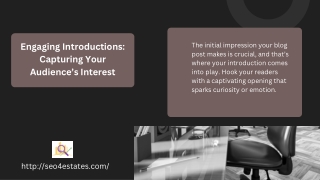 Engaging Introductions Capturing Your Audience’s Interest