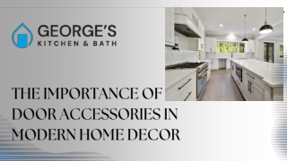 The Importance of Door Accessories in Modern Home Decor