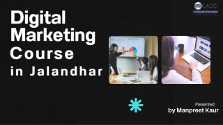 Best Digital Marketing Course in Jalandhar