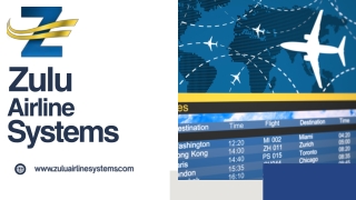 Optimizing Airline Operations with Cutting-Edge Airline Software Platform