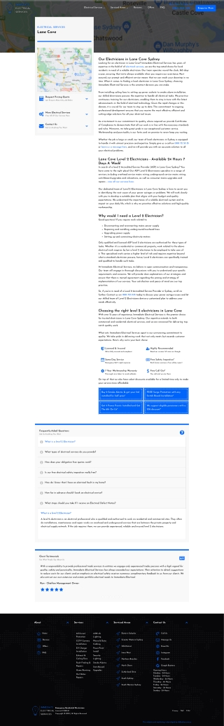 Electrician Lane Cove