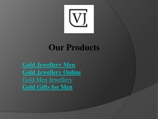Gold Gifts for Men