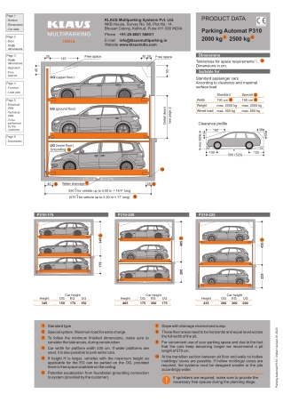 P-110 Puzzle Parking