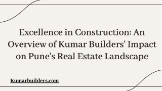 Top Builders In Pune