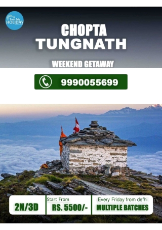 Chopta tour package