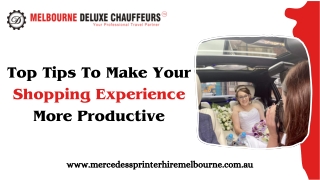 Top Tips To Make Your Shopping Experience More Productive