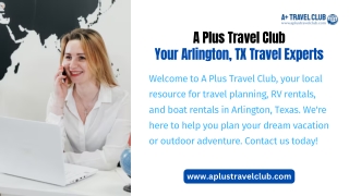 A Plus Travel Club: Your Arlington, TX Travel Experts