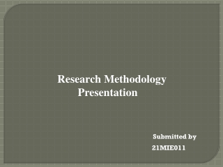 21mie 011Research Methodology