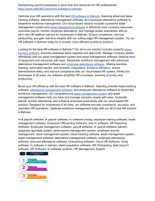 Best HR Software for Asset & Leave Management