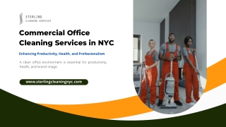 Commercial Office Cleaning Services in NYC