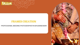 Professional Wedding Photographer in Bhbaneswar