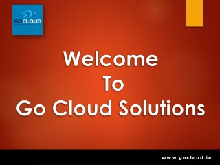 Website developers Cork - Go Cloud Solutions