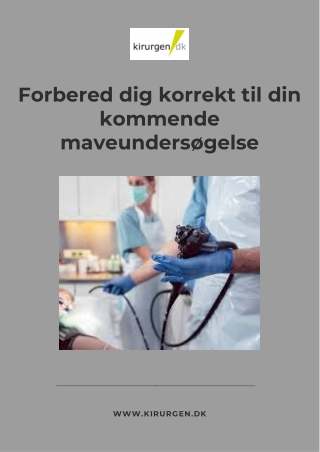 Maveundersøgelse kan afsløre skjulte fordøjelsesproblemer tidligt