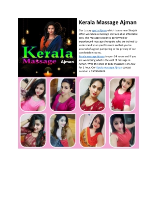 Kerala Massage Ajman