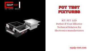 Order Custom FCT Test Fixture Online