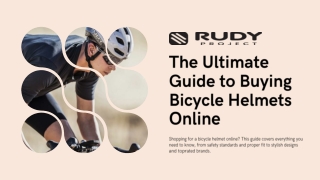 The Ultimate Guide to Buying Bicycle Helmets Online: Safety, Styles, and Top Pic