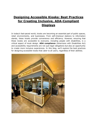 Designing Accessible Kiosks_ Best Practices for Creating Inclusive, ADA-Compliant Displays