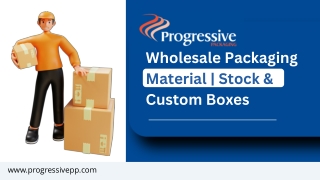 Wholesale Packaging Material Stock & Custom Boxes