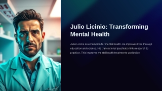 Julio Licinio’s Groundbreaking Approach to Women’s Mental Health