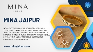 Shop Trendy Jewellery for Modern Looks - Mina Jaipur