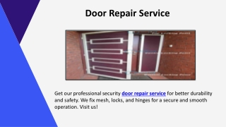 Door Repair Service