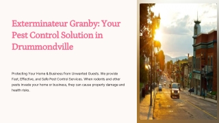 Exterminateur Granby