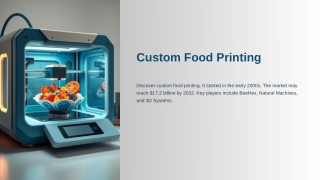 Custom Food Printing