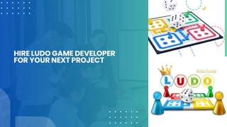 Group ProjectHire Expert Ludo Game Development Services for Your CR Project – BR