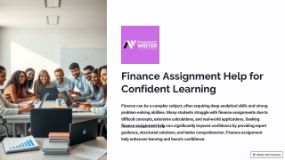 Finance-Assignment-Help-for-Confident-Learning