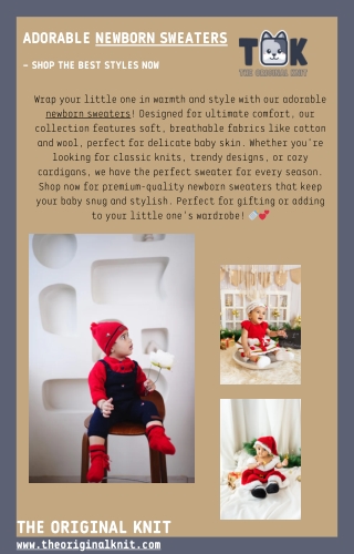 Adorable Newborn Sweaters   – Shop the Best Styles Now