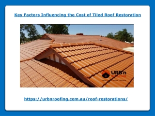 Key Factors Influencing the Cost of Tiled Roof Restoration