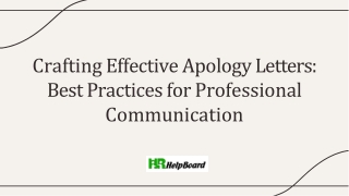 Apology Letter to Boss