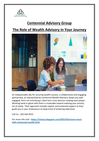 Centennial Wealth Advisory – Expert Financial Planning
