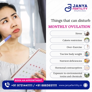 Things that can disturb MONTHLY OVULATION_Janya Fertility _ Best IVF Specialist in HSR Layout