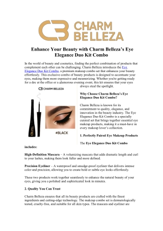 Eye Elegance Duo Kit Combo