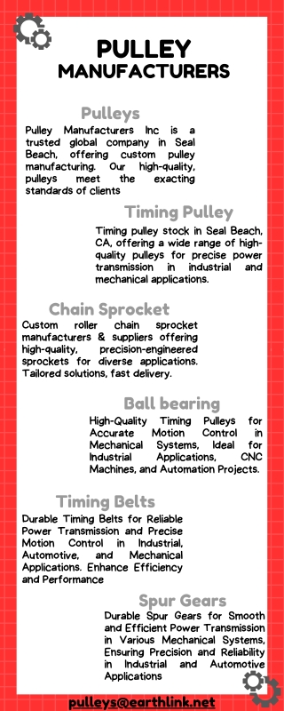 Pulleys Manufacturer International