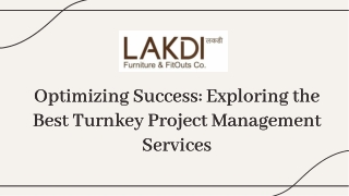 Optimizing Success: Best Turnkey Project Management Services